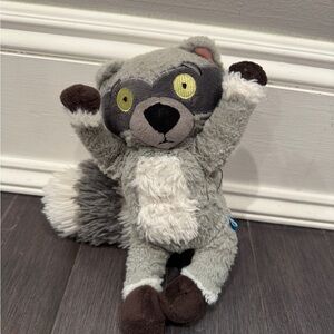 Bark Box Racoon Plush Toy for Pets Dogs